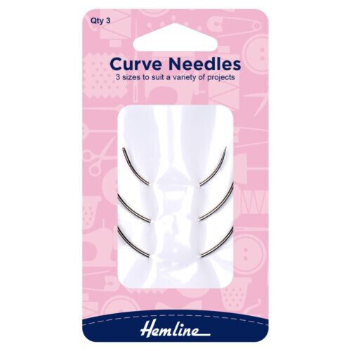 Hemline Curve Curved Needles - Set of 3 - Mattress / Pillow / Seat