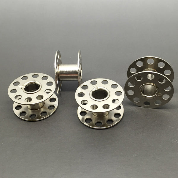 5 x METAL BOBBIN 2.2CM X 1.1CM