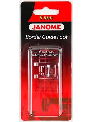 Border Foot Guide Janome for 9mm Max Stitch Machines