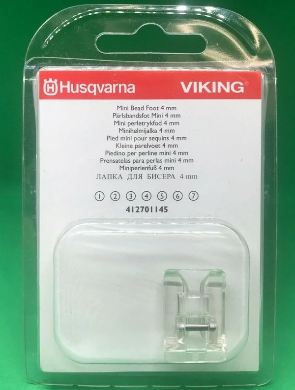 Husqvarna Viking Mini Bead Foot 4mm.
