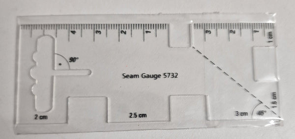 Sewing Seam Gauge Hand Measuring Gauge Quilting Sewing Dressmaking Patchwork Ruler