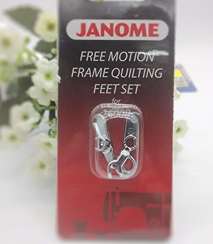 Janome 1600p Convertible Free-Motion Frame Quilting Foot Set