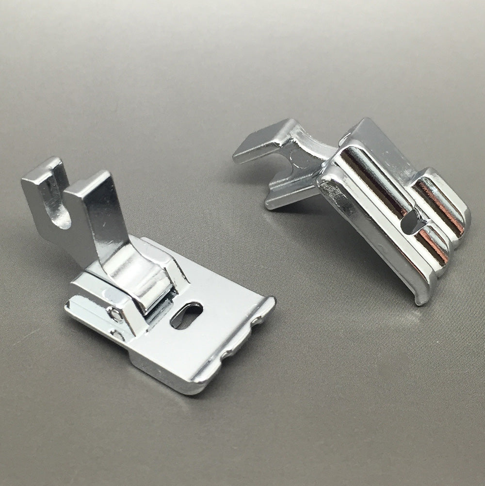 4mm Piping Double Welting Foot Low Shank Screw On Sewing Machine