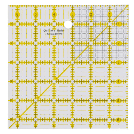 Quilters Ruler 6.5" x 6.5"