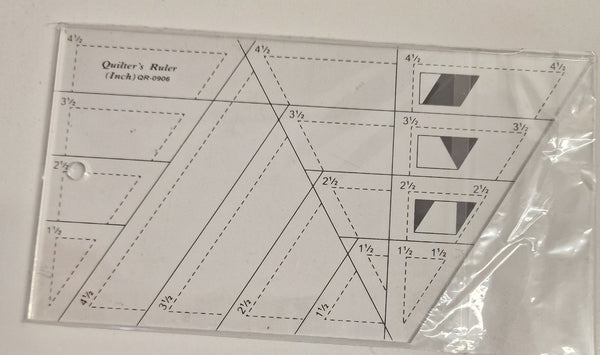 Quilters Patchwork Ruler 4.5"