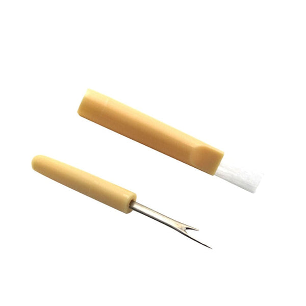 2 in 1 Seam Ripper with Brush Needle Thread Cutter Unpicker