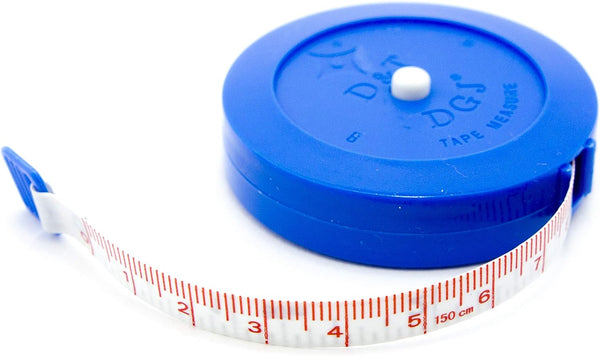 Round Retractable Soft Tape Measure 1.5m 5ft 60" Sewing Tailor Body Measuring