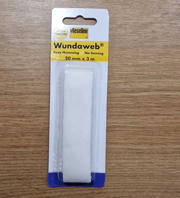 Wundaweb Extra Strong Easy Hemming Web Iron On (20mm x 3m)